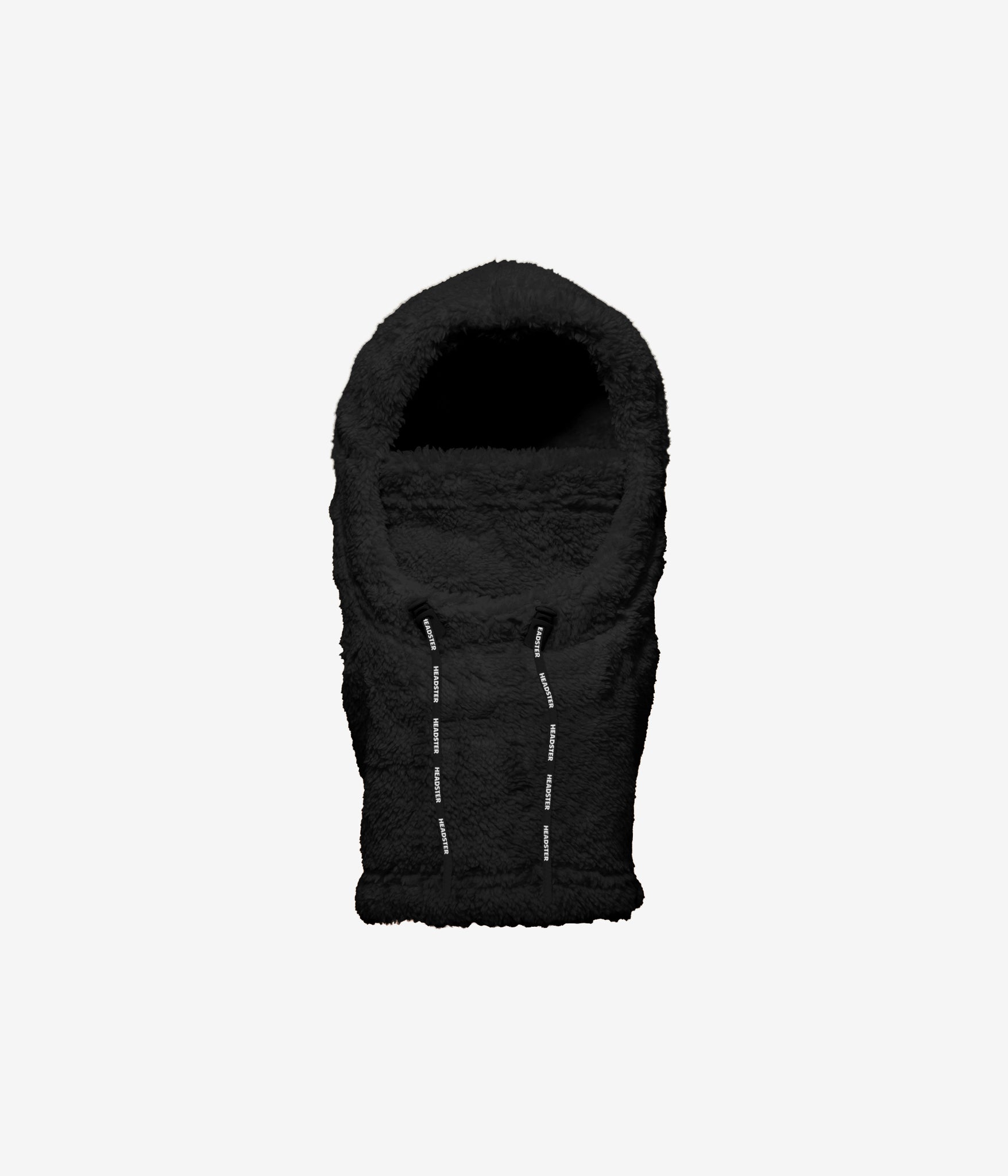 Alpine Balaclava Sherpa Hood - Black