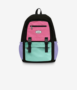 Colorblock Candy Crushed 26L Backpack - Flushed pink