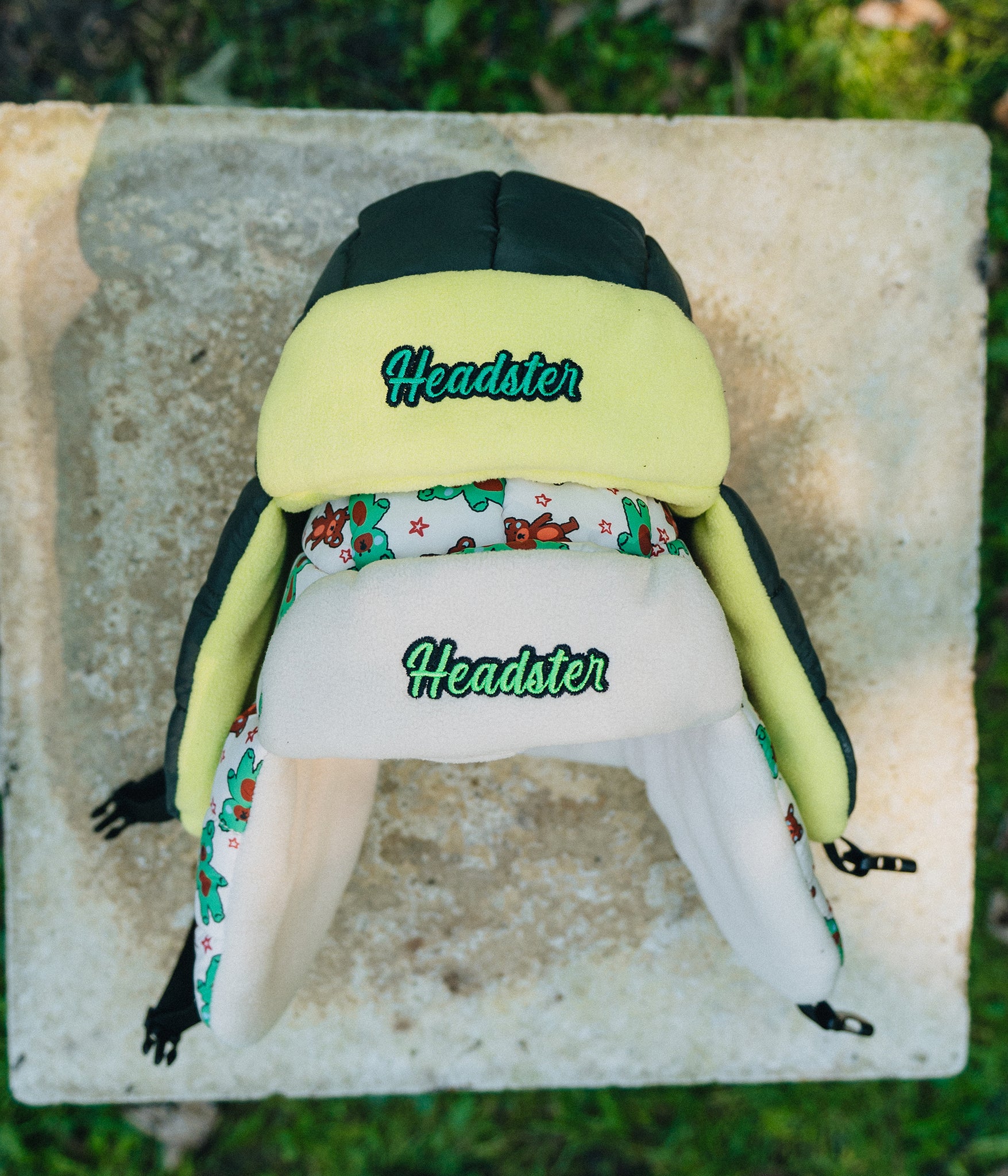 Cabin Winter Hat - Bright Green