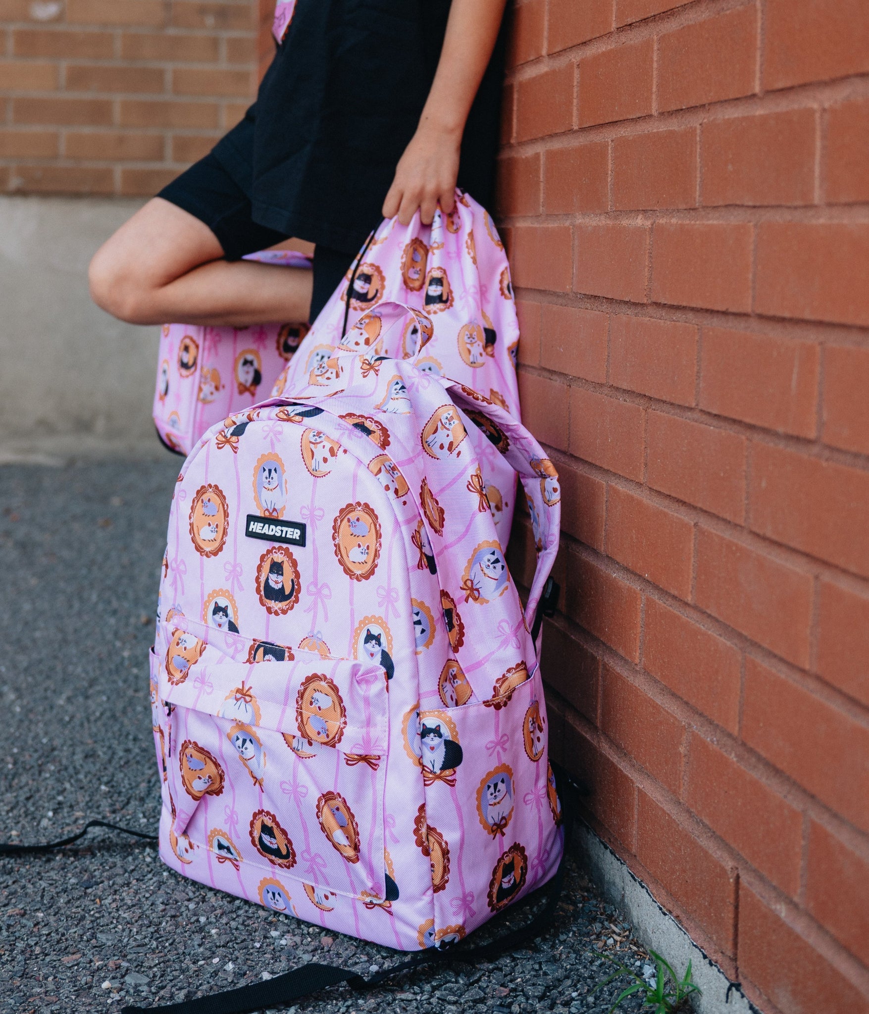 Kitty Charm 20L Backpack - Smart Pink