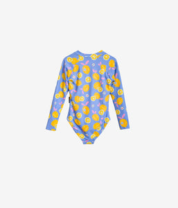 Freshly Squeeze LongSleeve One Piece Swimsuit