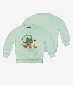 Toad "ALLY" Happy Crewneck