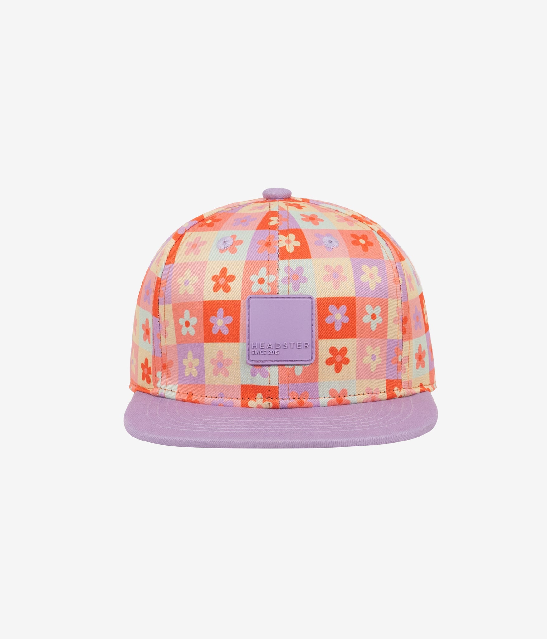 Quilty Flower Snapback Squash