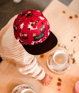 Teddy's Cool Snapback - Merlot